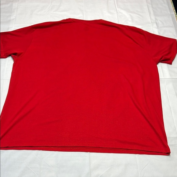Launder red adult graphic tee hustle 5XL short sleeve crew neck - Picture 12 of 16